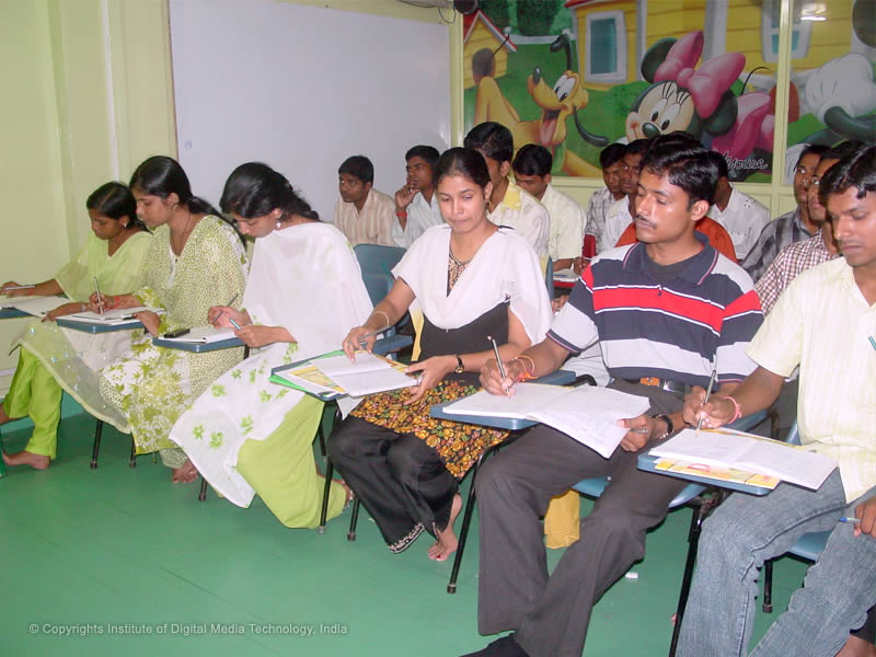 IDMT Students in the Class Room
